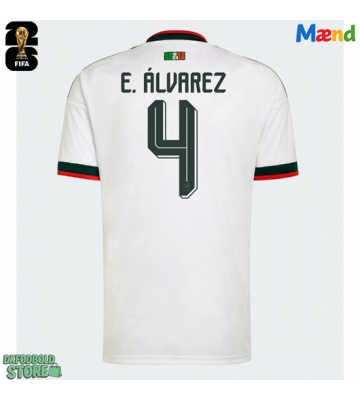 Mexico Edson Alvarez #4 Replika Udebanetrøje VM 2026 Kortærmet